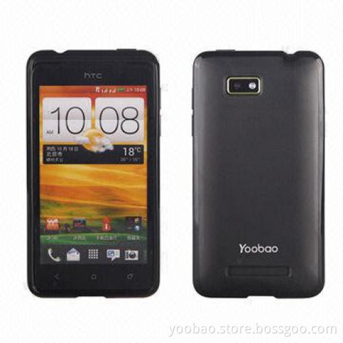 Protect Cases, Fit for HTC T528W, Made of PC/TPU Material, Packaged with Screen Protect